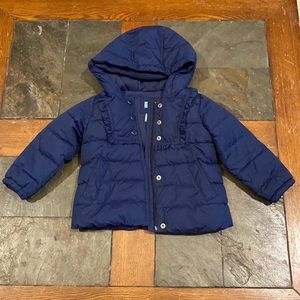 Baby Gap Navy Blue Puffer Jacket (3)
